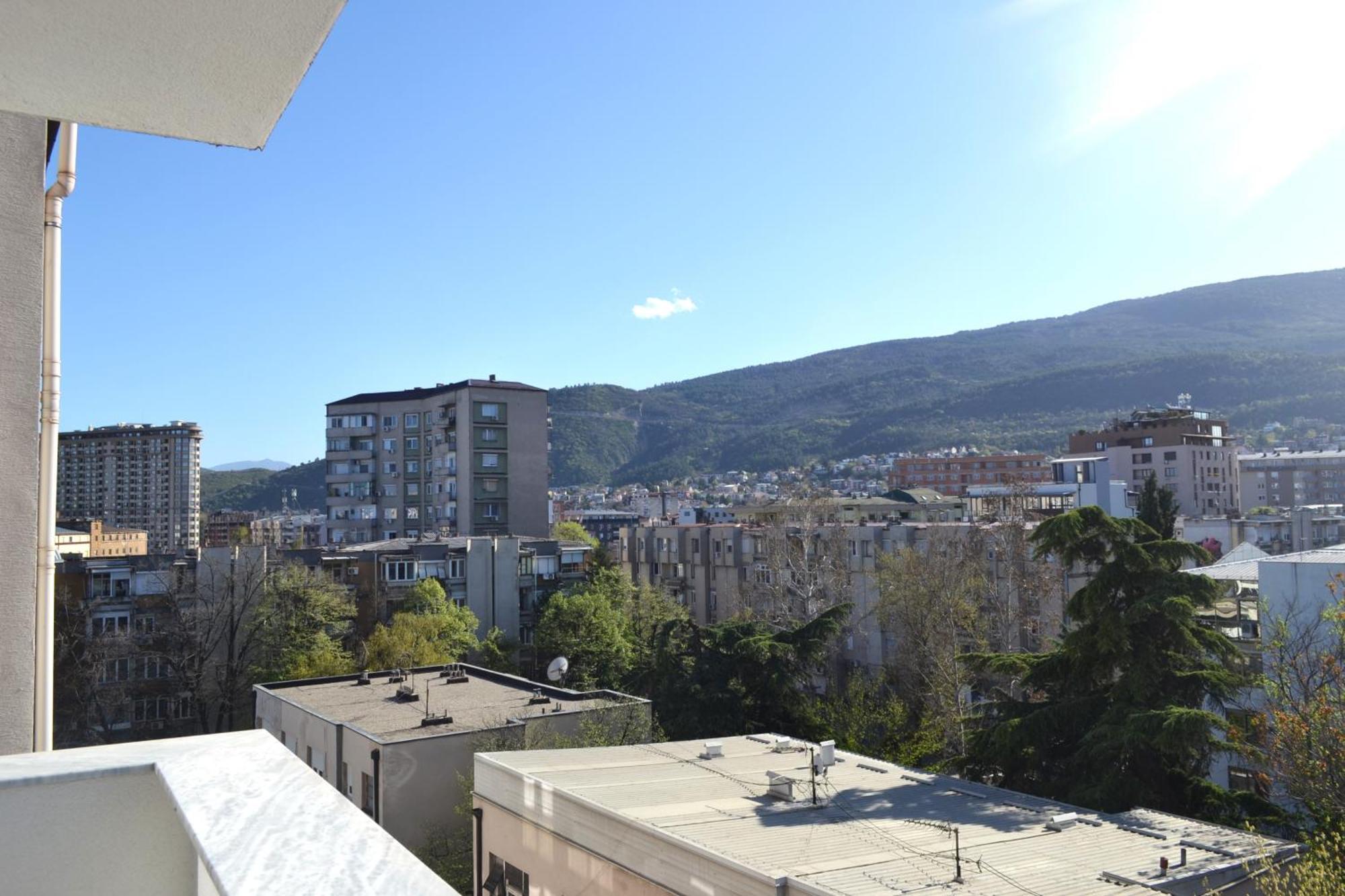 New Apartment In Skopje Center - Free Private Parking Exterior foto