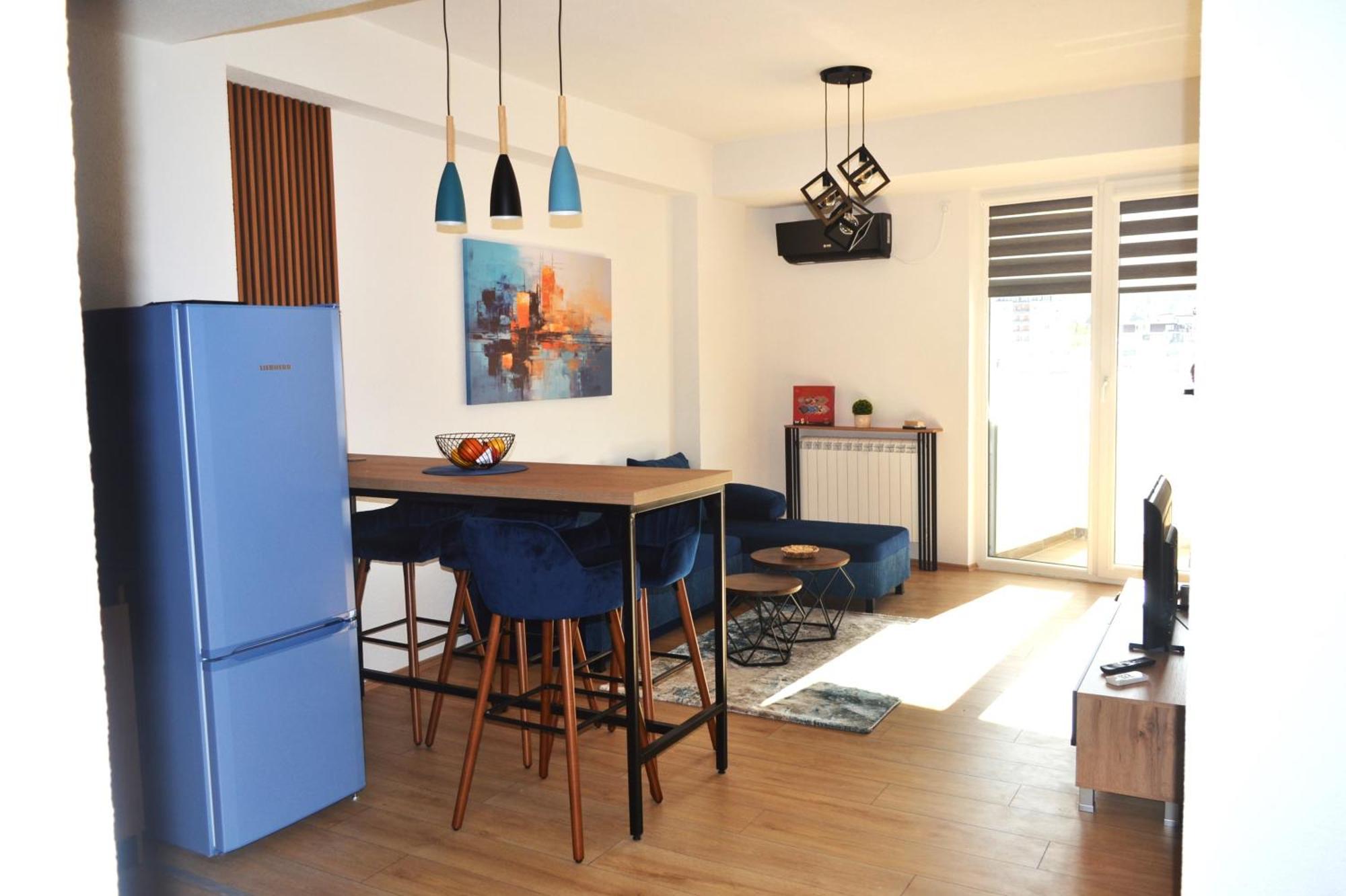 New Apartment In Skopje Center - Free Private Parking Exterior foto