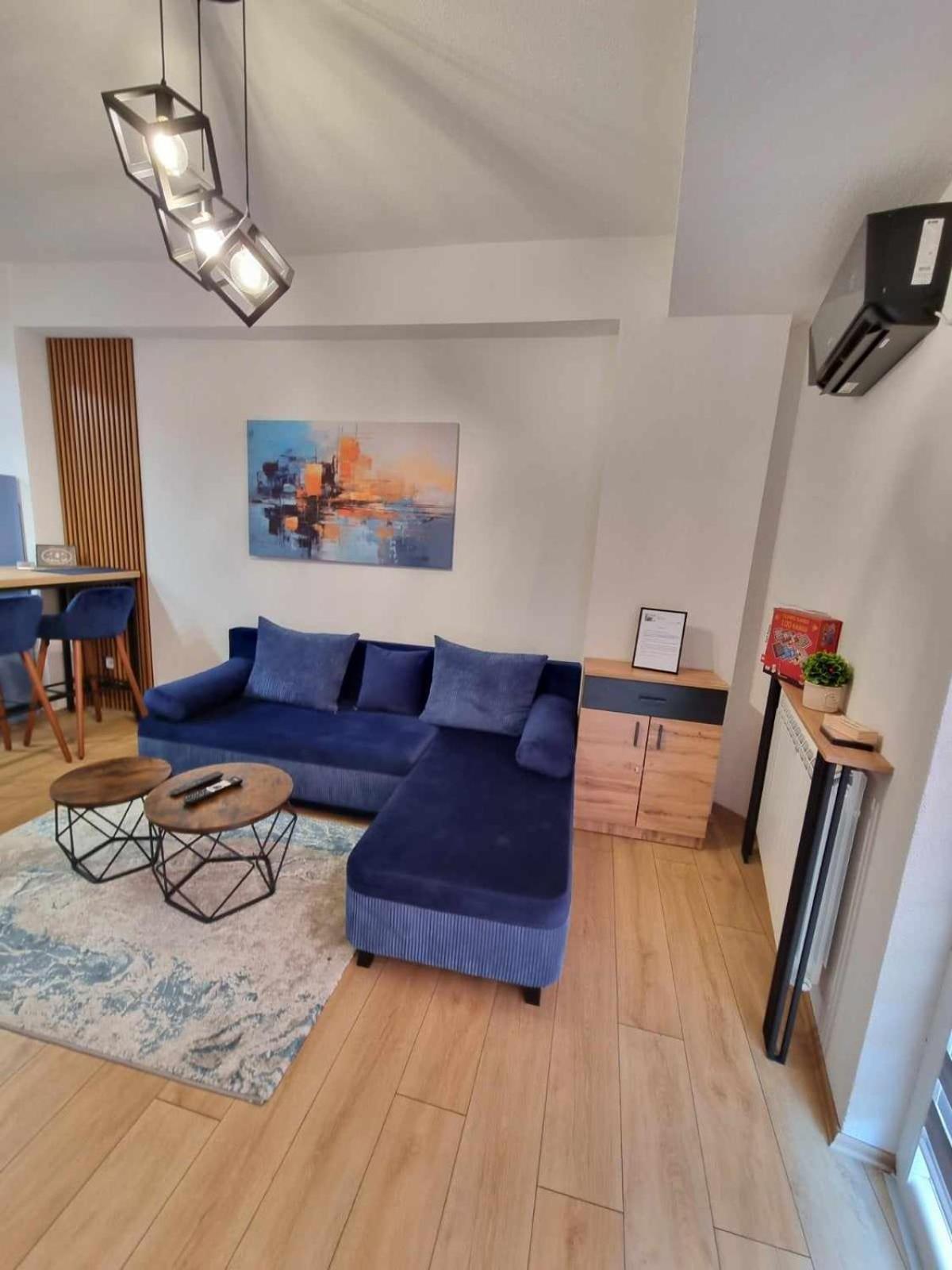 New Apartment In Skopje Center - Free Private Parking Exterior foto